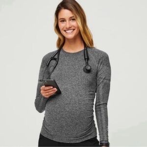 Figs maternity seamless top